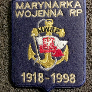 Naszywka Marynarka Wojenna RP - 1918 -1998